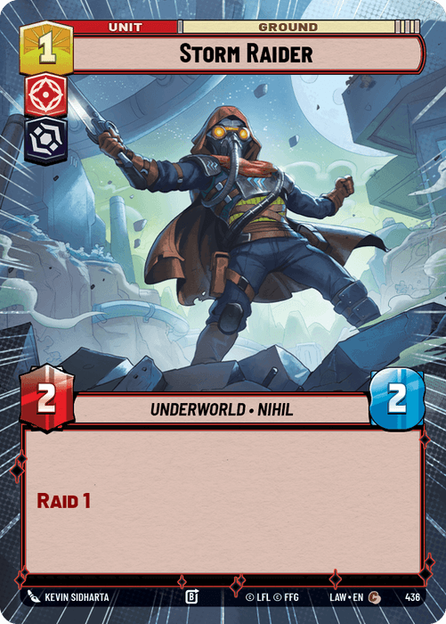 Storm Raider (LAW) Common Fantasy Flight Games Hyperspace Non-Foil