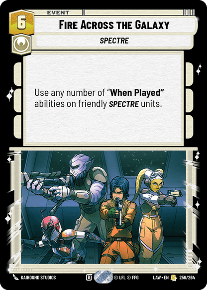 Fire Across the Galaxy (LAW) Rare Fantasy Flight Games Standard Non-Foil