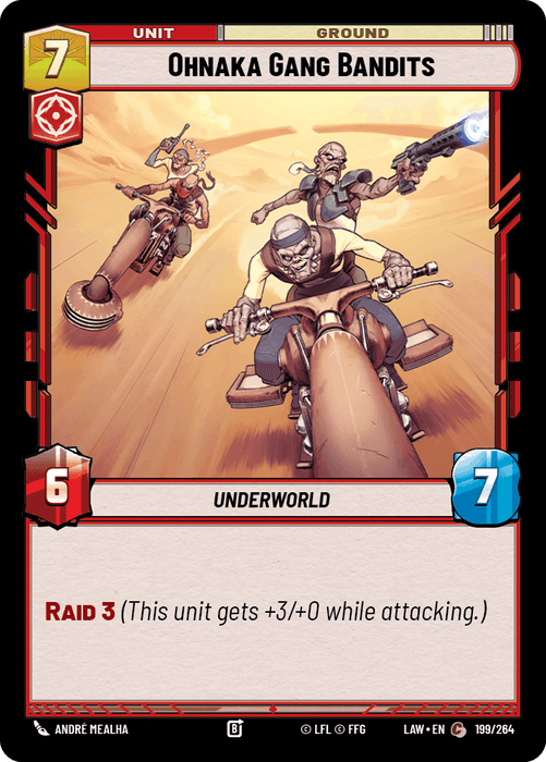 Ohnaka Gang Bandits (LAW) Common Fantasy Flight Games Standard Non-Foil