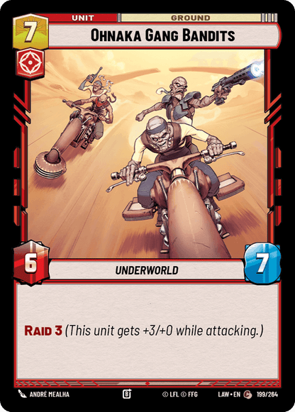 Ohnaka Gang Bandits (LAW) Common Fantasy Flight Games Standard Non-Foil