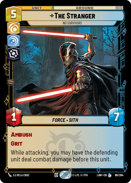The Stranger - No Survivors (LAW) Legendary Fantasy Flight Games Standard Non-Foil