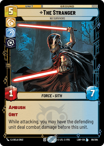 The Stranger - No Survivors (LAW) Legendary Fantasy Flight Games Standard Non-Foil