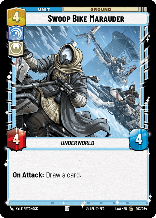 Swoop Bike Marauder (LAW) Common Fantasy Flight Games Standard Non-Foil