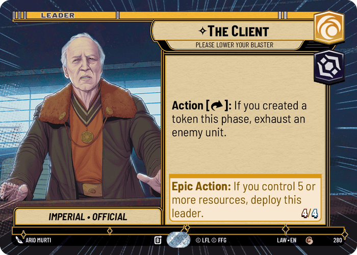 The Client - Please Lower Your Blaster (LAW) Common