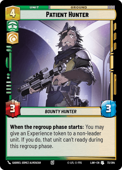 Patient Hunter (LAW) Uncommon Fantasy Flight Games Standard Non-Foil