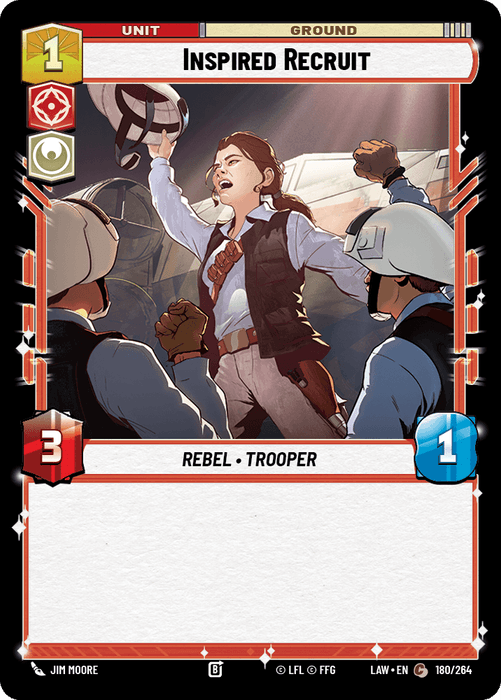 Inspired Recruit (LAW) Common Fantasy Flight Games Standard Non-Foil