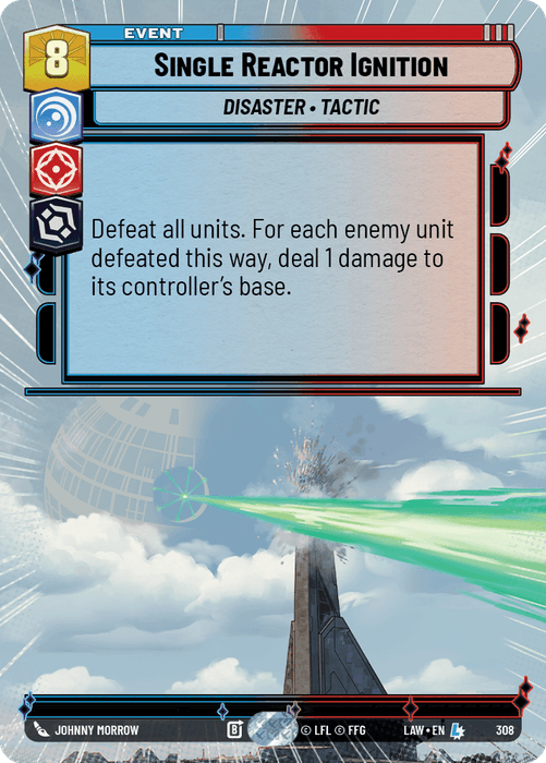 Single Reactor Ignition (LAW) Legendary Fantasy Flight Games Hyperspace Non-Foil