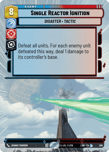 Single Reactor Ignition (LAW) Legendary Fantasy Flight Games Hyperspace Non-Foil