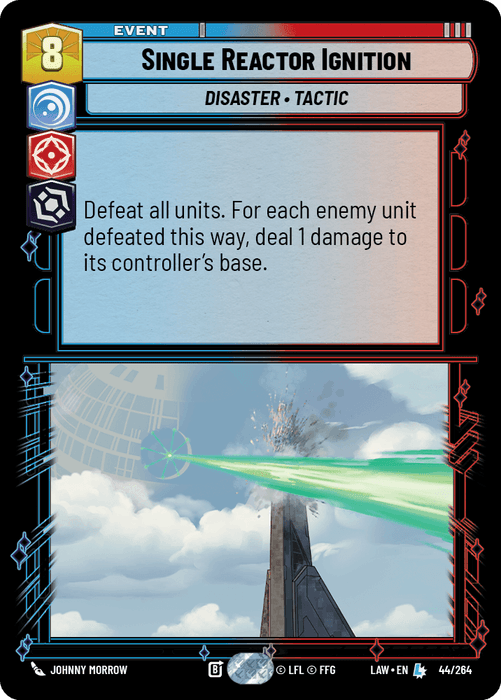 Single Reactor Ignition (LAW) Legendary Fantasy Flight Games Standard Non-Foil