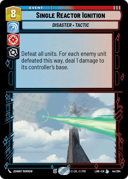 Single Reactor Ignition (LAW) Legendary Fantasy Flight Games Standard Non-Foil