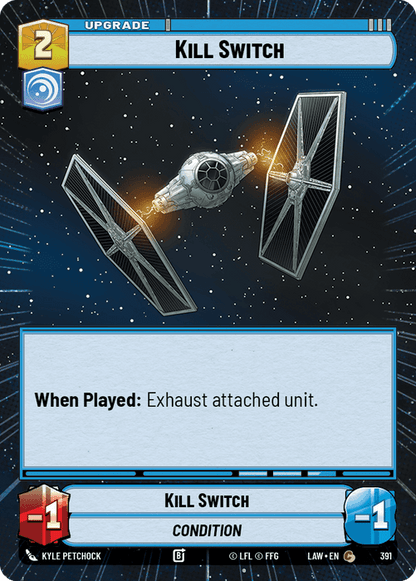 Kill Switch (LAW) Common Fantasy Flight Games Hyperspace Non-Foil