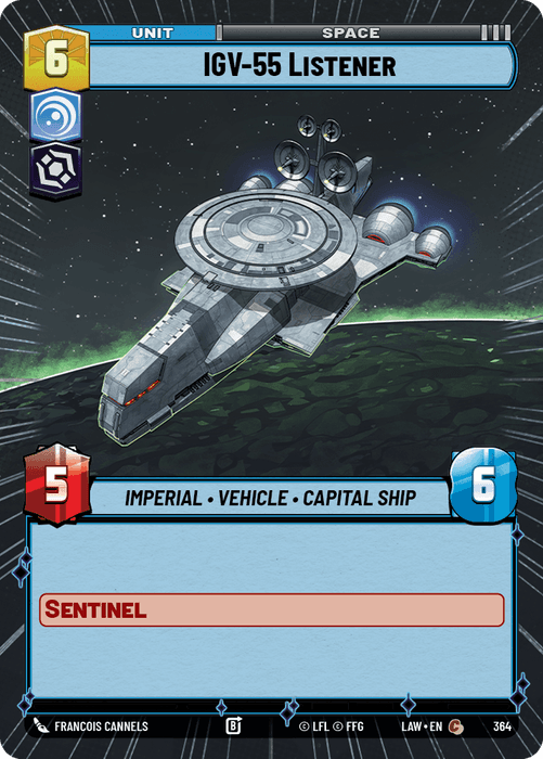 IGV-55 Listener (LAW) Common Fantasy Flight Games Hyperspace Non-Foil