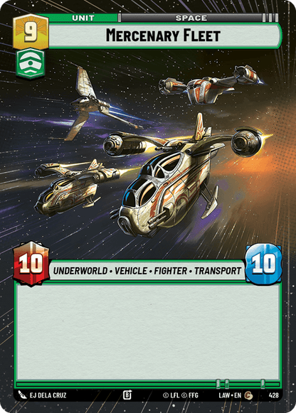 Mercenary Fleet (LAW) Common Fantasy Flight Games Hyperspace Non-Foil