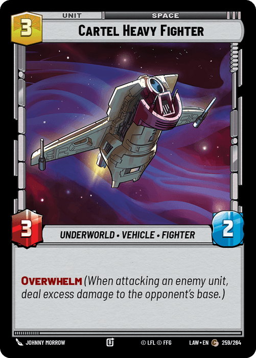 Cartel Heavy Fighter (LAW) Common Fantasy Flight Games Standard Non-Foil