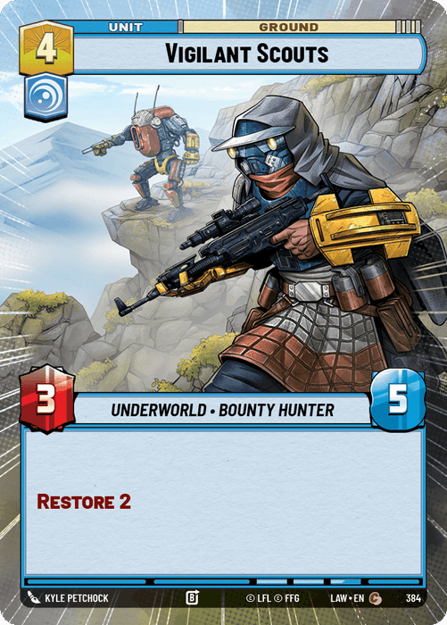 Vigilant Scouts (LAW) Common Fantasy Flight Games Hyperspace Non-Foil