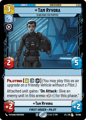 Tam Ryvora (JTL) Rare Fantasy Flight Games Standard Non-Foil