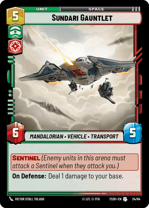 Sundari Gauntlet (TS26) Uncommon Fantasy Flight Games Standard Non-Foil