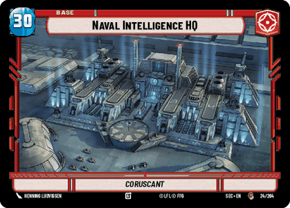 Naval Intelligence HQ (SEC) Common Fantasy Flight Games Standard Non-Foil