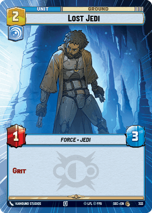 Lost Jedi (SEC) Common Fantasy Flight Games Hyperspace Non-Foil