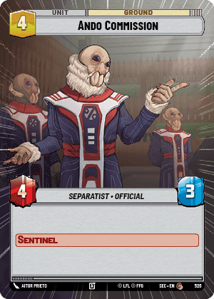 Ando Commission (SEC) Common Fantasy Flight Games