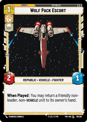 Wolf Pack Escort (TWI) Common Star Wars Unlimited Fantasy Flight Games Standard Non-Foil 