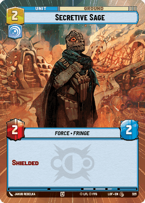 Secretive Sage (LOF) Common Fantasy Flight Games Hyperspace Non-Foil