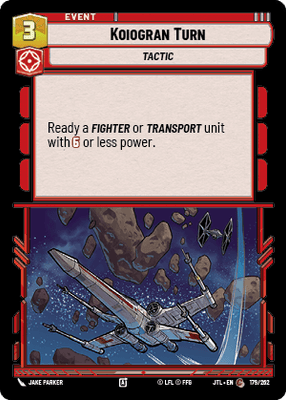 Koiogran Turn (JTL) Common Fantasy Flight Games Standard Non-Foil