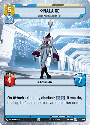Nala Se - Chief Medical Scientist (SEC) Uncommon Fantasy Flight Games