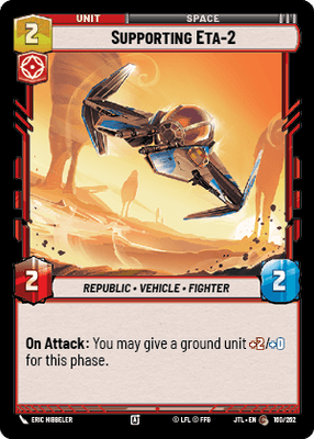 Supporting Eta-2 (JTL) Common Fantasy Flight Games Standard Non-Foil