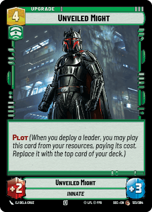 Unveiled Might (SEC) Common Fantasy Flight Games Standard Non-Foil