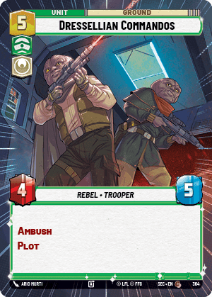 Dressellian Commandos (SEC) Common Fantasy Flight Games Hyperspace Non-Foil