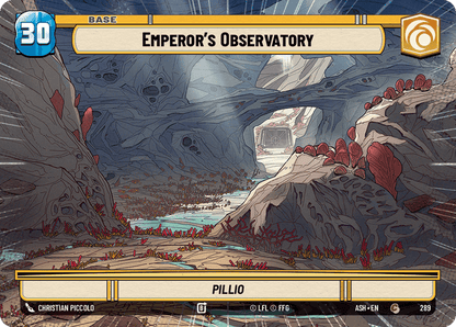 Emperor's Observatory (ASH) Common Star Wars Unlimited Fantasy Flight Games Hyperspace Non-Foil