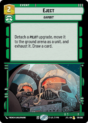 Eject (JTL) Rare Fantasy Flight Games Standard Non-Foil