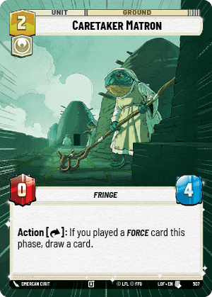 Caretaker Matron (LOF) Uncommon Fantasy Flight Games Hyperspace Non-Foil