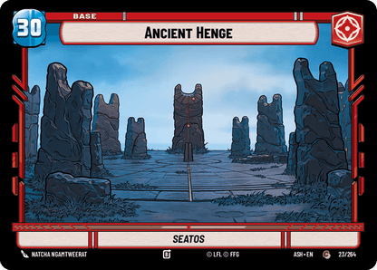 Ancient Henge (ASH) Common Star Wars Unlimited Fantasy Flight Games Standard Non-Foil