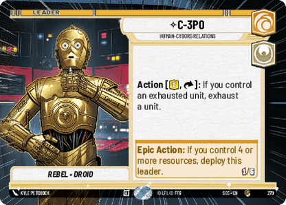 C-3PO - Human-Cyborg Relations (SEC) Common Fantasy Flight Games