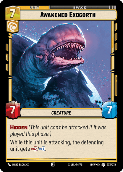 Awakened Exogorth (HMW) Uncommon