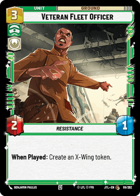 Veteran Fleet Officer (JTL) Common Fantasy Flight Games Standard Non-Foil