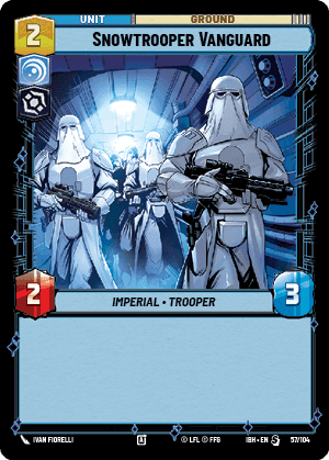 Snowtrooper Vanguard (IBH) Special Fantasy Flight Games Standard Non-Foil