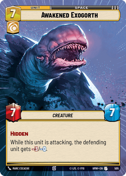 Awakened Exogorth (HMW) Uncommon
