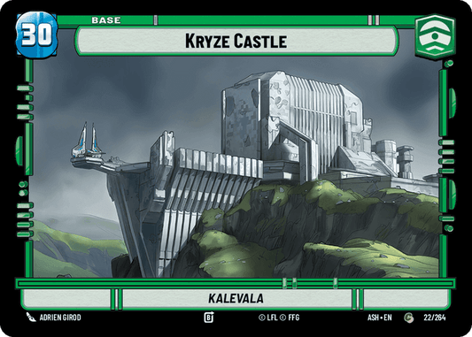 Kryze Castle (ASH) Common Star Wars Unlimited Fantasy Flight Games Standard Non-Foil