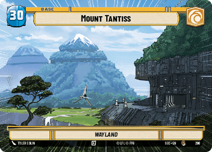 Mount Tantiss (SEC) Common Fantasy Flight Games Hyperspace Non-Foil