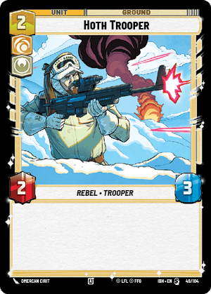 Hoth Trooper (IBH) Special Fantasy Flight Games Standard Non-Foil