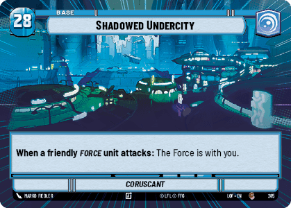 Shadowed Undercity (LOF) Common Fantasy Flight Games Hyperspace Non-Foil