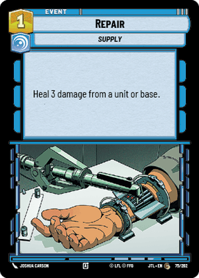 Repair (JTL) Common Fantasy Flight Games Standard Non-Foil