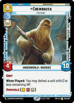 Chewbacca - Pykesbane (SHD) Rare  Fantasy Flight Games Standard Non-Foil 