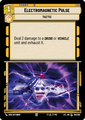 Electromagnetic Pulse (JTL) Common Fantasy Flight Games Standard Non-Foil