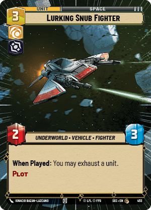 Lurking Snub Fighter (SEC) Common Fantasy Flight Games