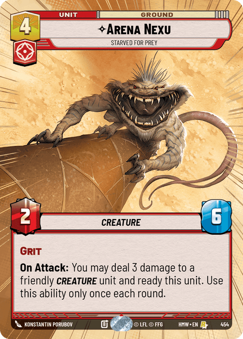 Arena Nexu - Starved for Prey (HMW) Rare
