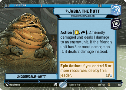 Jabba the Hutt - Wonderful Human Being (SEC) Common Fantasy Flight Games